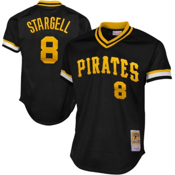 🔵 Authentic Willie Stargell Pittsburgh Pirates 1982 Pullover Jersey - Picture 2 of 7